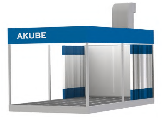 Пост подготовки к окраске AKUBE 33 Пост подготовки к окраске AKUBE 33