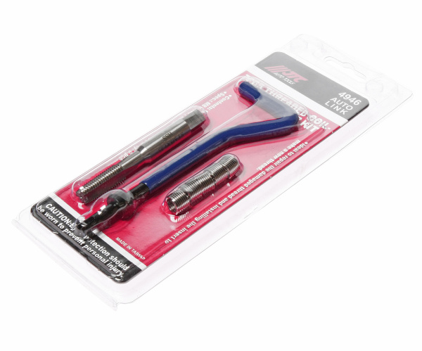 Набор инструментов для восстановления резьбы (вставки М8х1.25мм L=10.8мм, 5шт) 7 предметов JTC Набор инструментов для восстановления резьбы (вставки М8х1.25мм L=10.8мм, 5шт) 7 предметов JTC