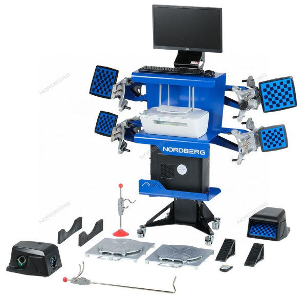 Стенд сход-развал 3D настенный, без колонны C802-C Стенд сход-развал 3D настенный, без колонны C802-C