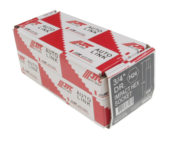 Головка торцевая 3/4" HEX H24 100мм ударная JTC