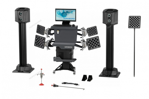 Стенд сход-развал 3D модель четырехкамерный C804 TRUCK Стенд сход-развал 3D модель четырехкамерный C804 TRUCK