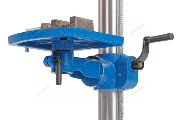 Станок сверлильный с тисками, 600 Вт, 16 мм, 12 скоростей ND1667 Станок сверлильный с тисками, 600 Вт, 16 мм, 12 скоростей ND1667