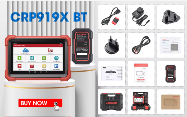 Сканер диагностический Launch CRP919X BT (онлайн) Сканер диагностический Launch CRP919X BT (онлайн)