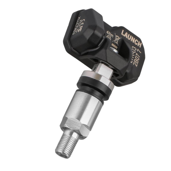 Датчик TPMS Launch LTR-03, 433МГц + 315МГц, зажимной, программ., универсальный, металл., серебро Датчик TPMS Launch LTR-03, 433МГц + 315МГц, зажимной, программ., универсальный, металл., серебро
